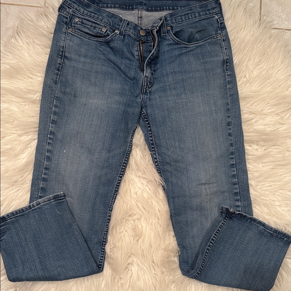 Levi’s 514 Classic Blue Denim Jeans